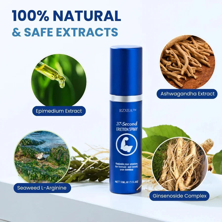 Men 37-Second Erection Spray
