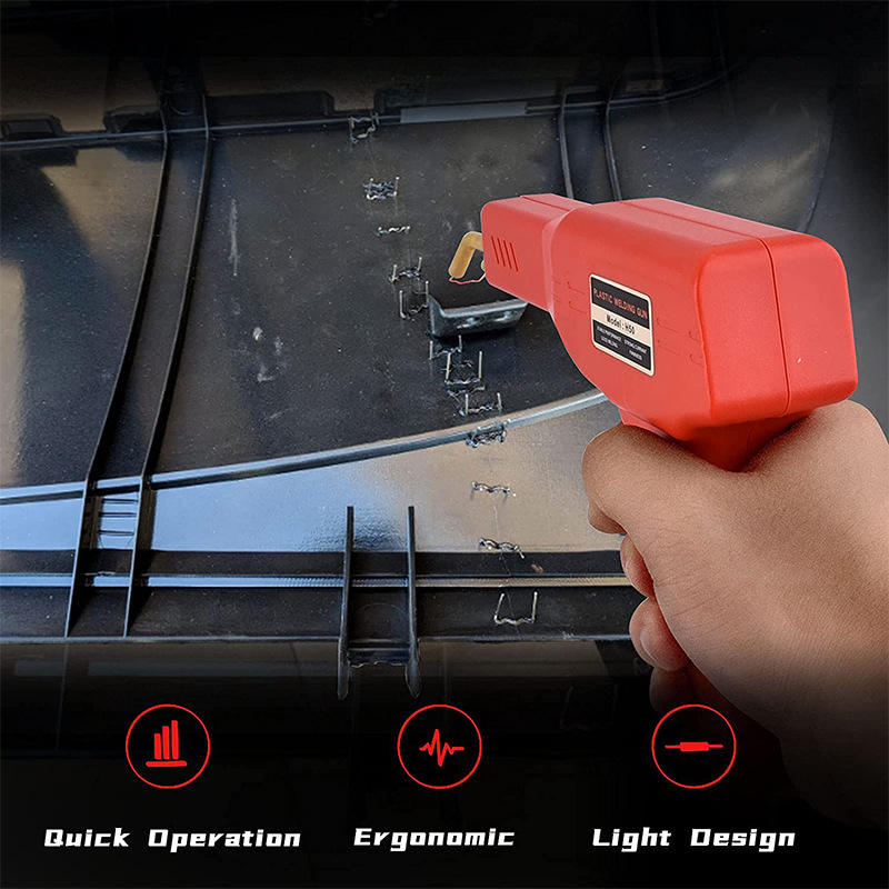 Plastic Welder Kit with Hot Stapler Gun